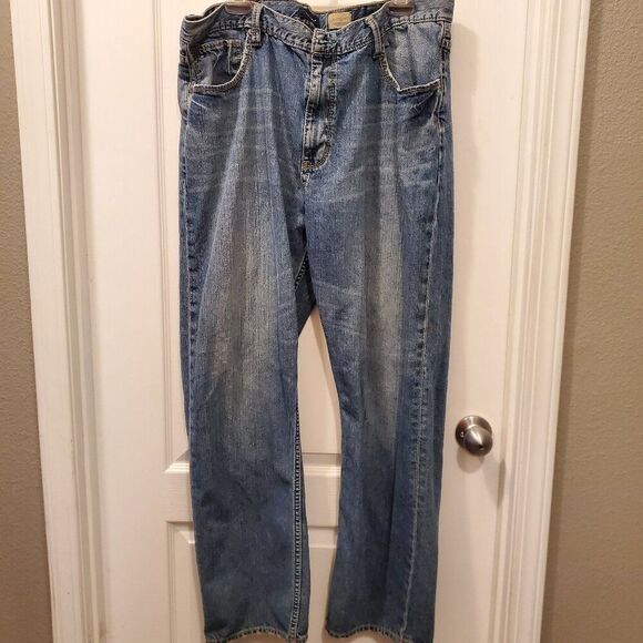 Vintage Tommy Hilfiger distressed 90's jeans 40x32 - Picture 1 of 8